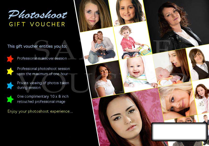 WREXHAM Photoshoot Gift Voucher